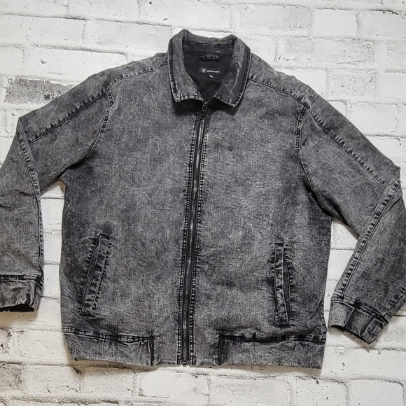 INC International Concept Street Style Men's Denim Jacket - Picture 2 of 7